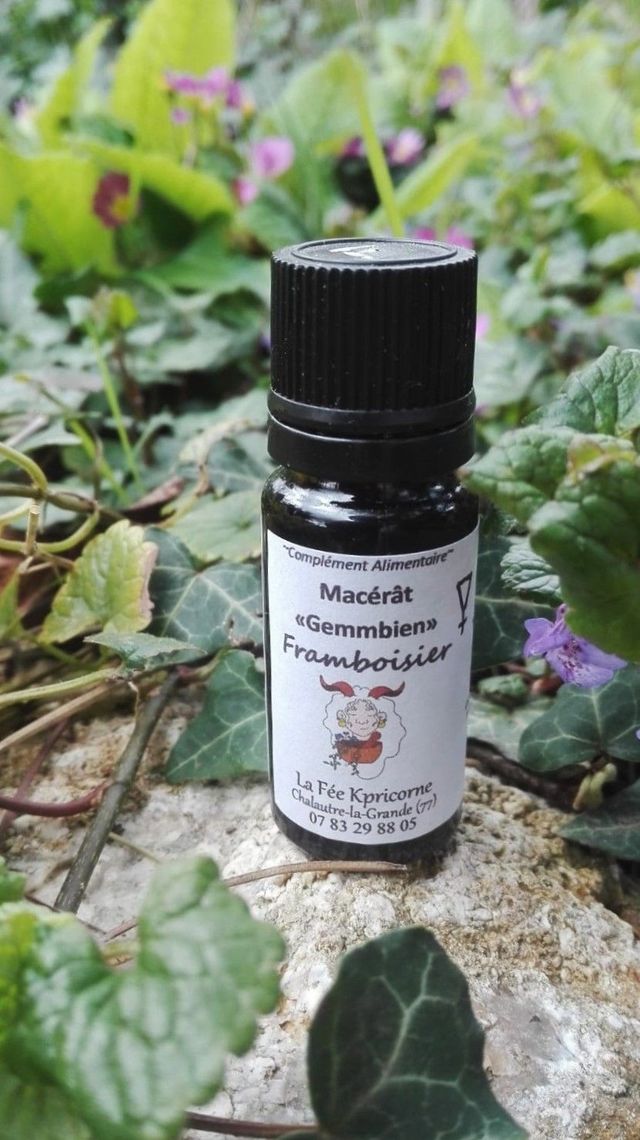 MACERAT DE BOURGEONS de Framboisier [BIEN-ETRE pour les FEMMES] 10ml