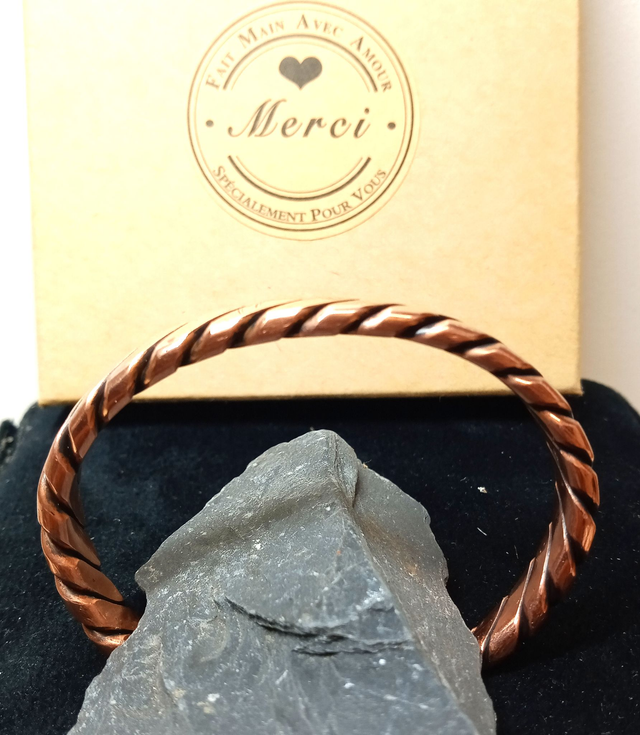 Bracelet cuivre pur, Tiger  