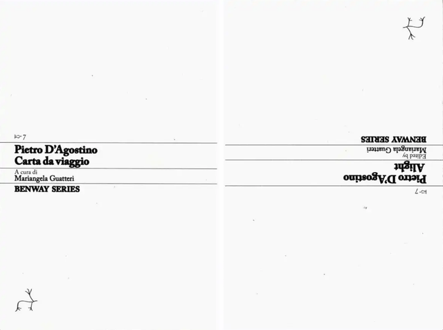 D'Agostino Pietro - Carta da viaggio / Alight