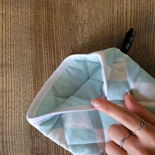 Pochette pour livre Poche : Losange bleu