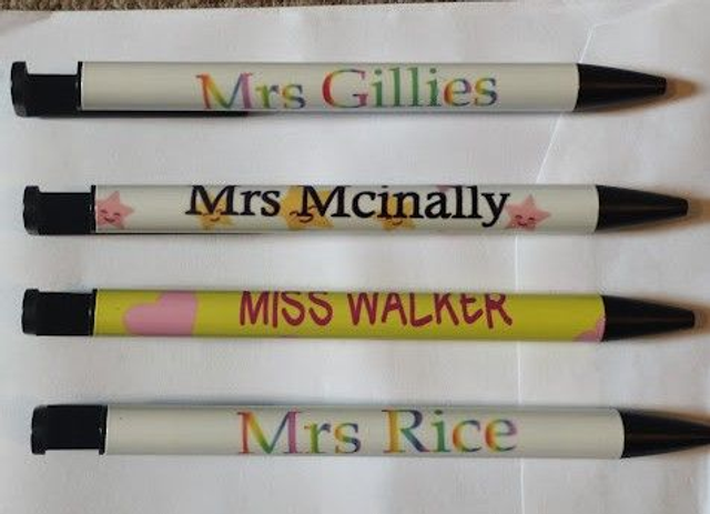 custom made aluminium pens