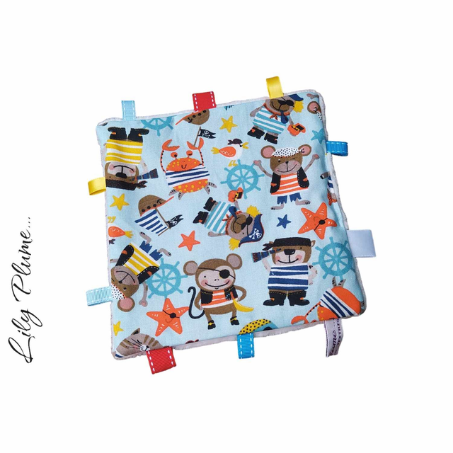 Doudou étiquettes pirates