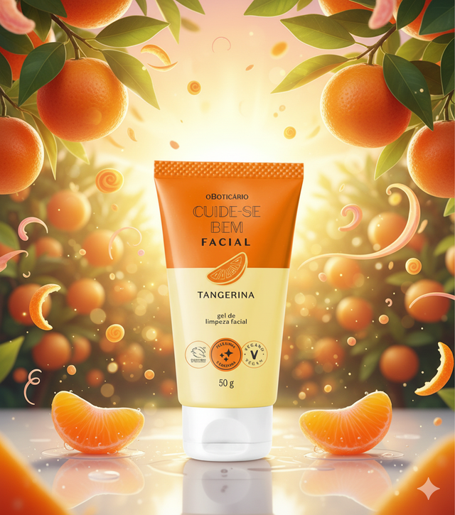 GEL FACIAL TANGERINA 50G