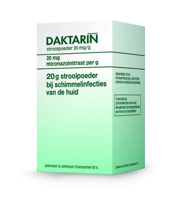 Daktarin strooipoeder 20 mg/g