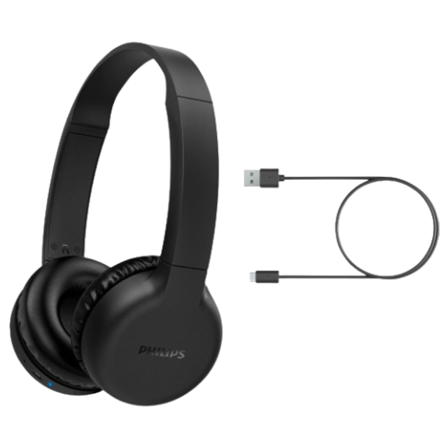  Headphone Bluetooth TAH1205BK/00 Preto Philips
