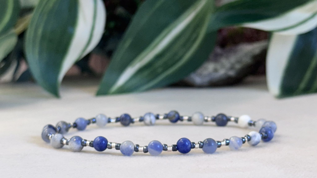 Bracelet | Sodalite Bleue - Royal 2
