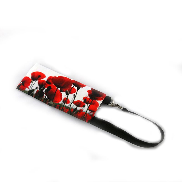  "Les coquelicots blancs" passepartout-model plat