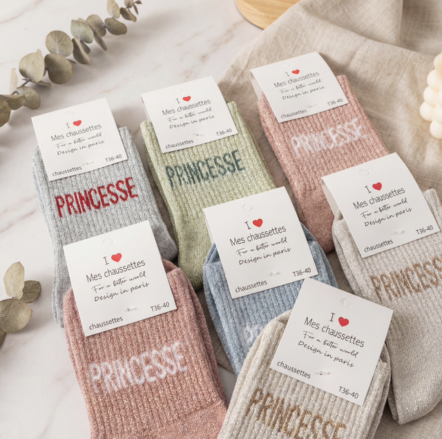 Chaussettes à paillettes PRINCESSE