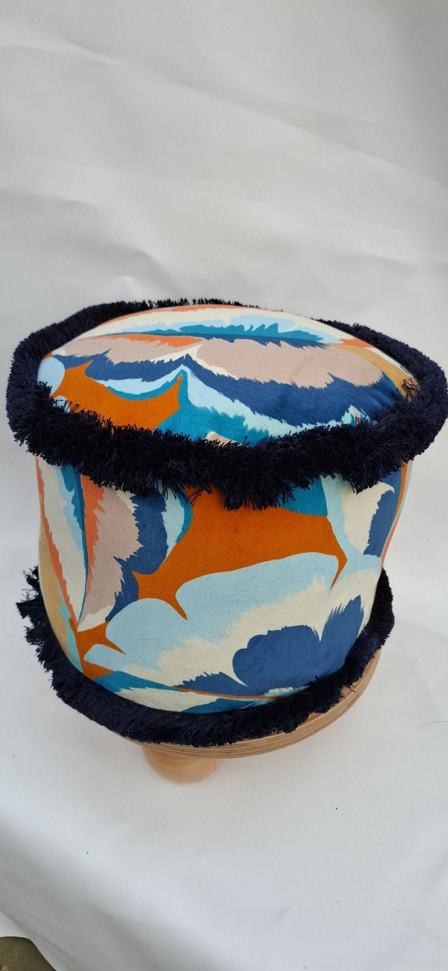 'Scrappy Pie' Footstool 