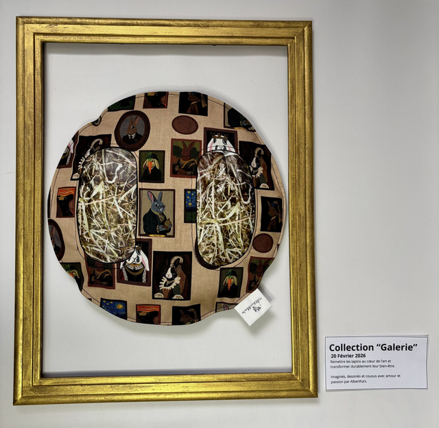 Sac à foin de sol Albertha's "Galerie" - 2 ouvertures