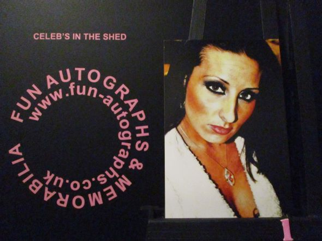 Tina Love Authentic Autographed 6x4 Photograph (E1)