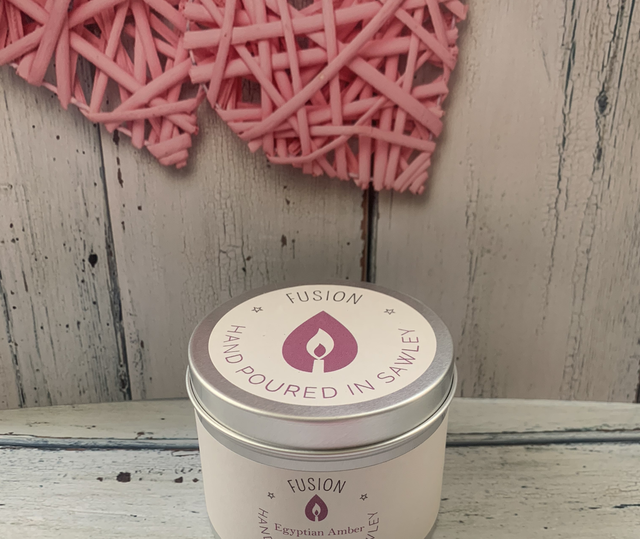 Candle in a Tin - Egyptian Amber 