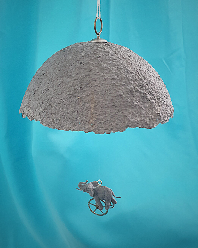 L'éléphant volant -mobile- pièce unique 