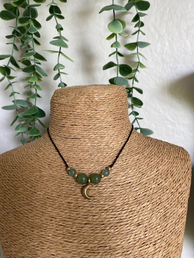 Collier MESSA AVENTURINE - Personnalisable
