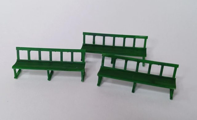 Southern Railway Station Seat 4mm / 00