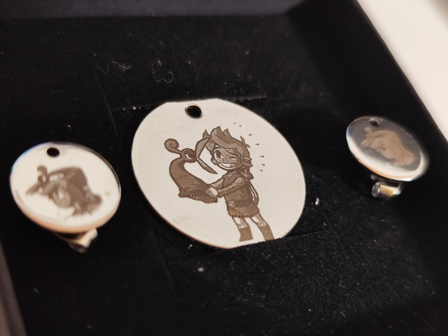 Médaillon Link Zelda Minish Cap