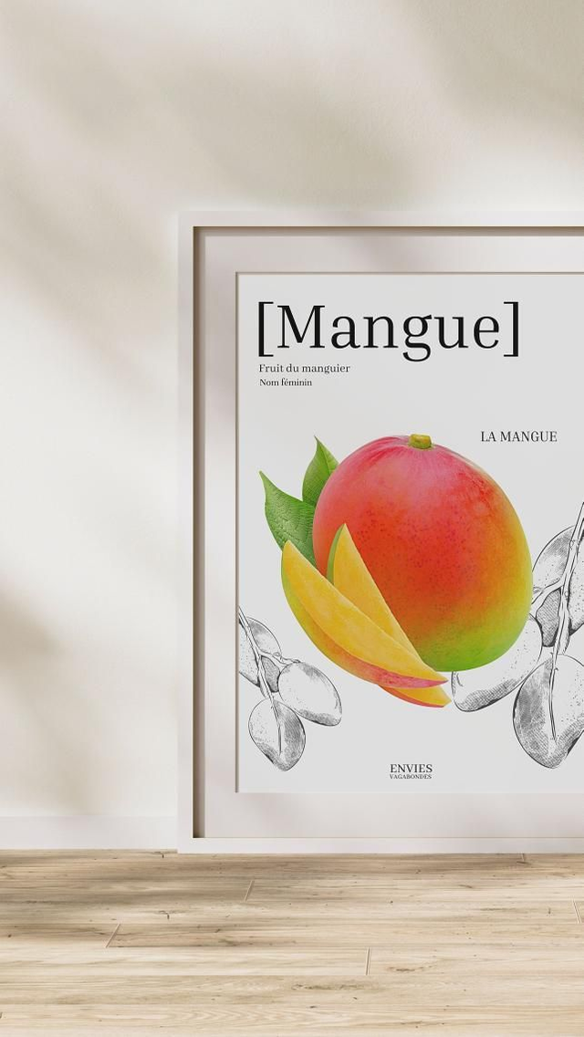 MANGUE Affiche décorative