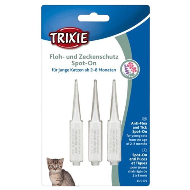 Protection anti-tiques et puces Spot-On chats