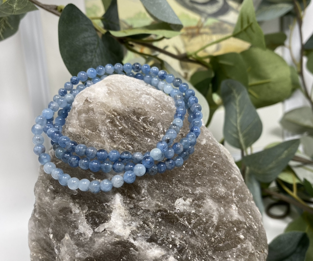 Armband Aquamarin 4 mm