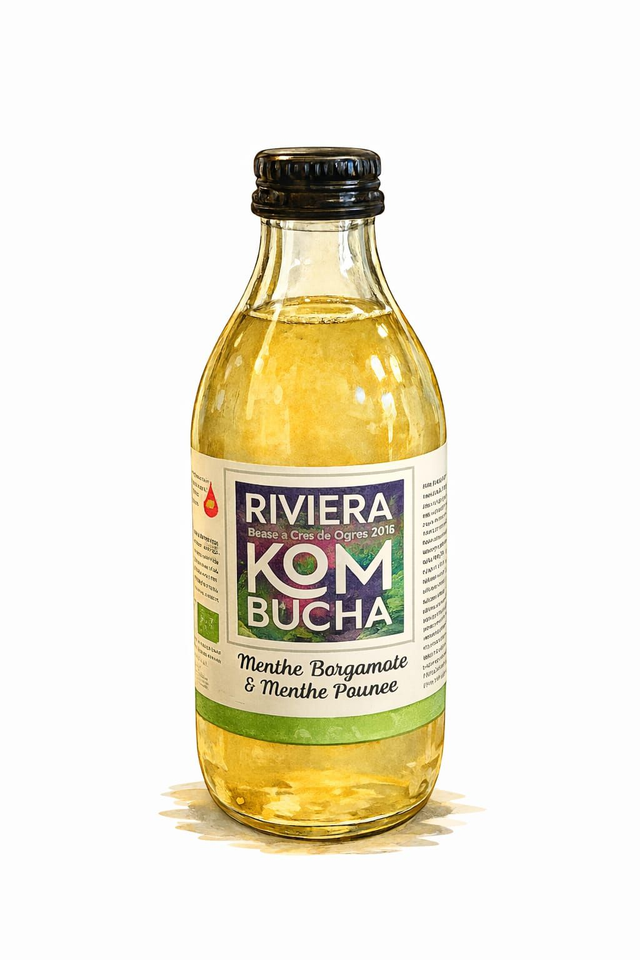 Kombucha Menthe Bergamote 33 cl (RK)