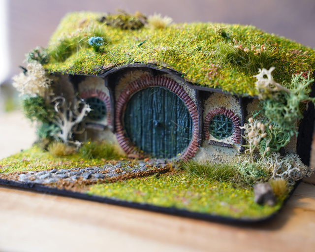 Hobbit Hole Diorama 