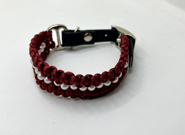 Collier Verone Grenat 