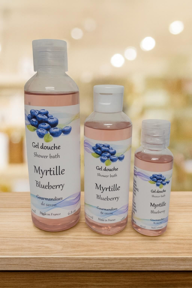 Gel douche senteur Myrtille