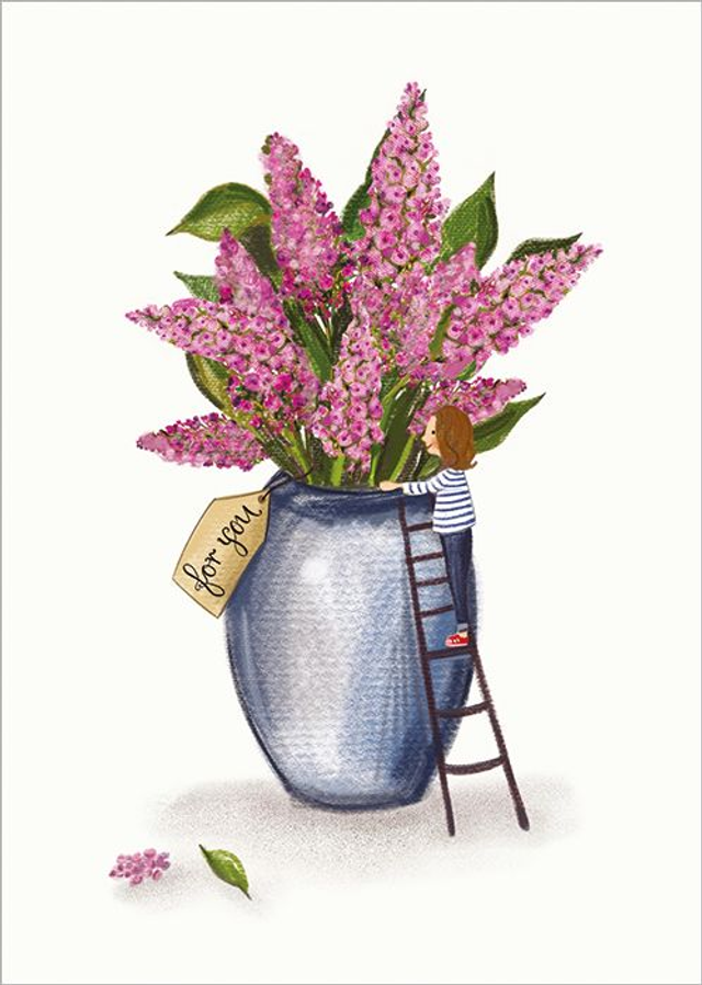 Vase of Lilacs (B004)
