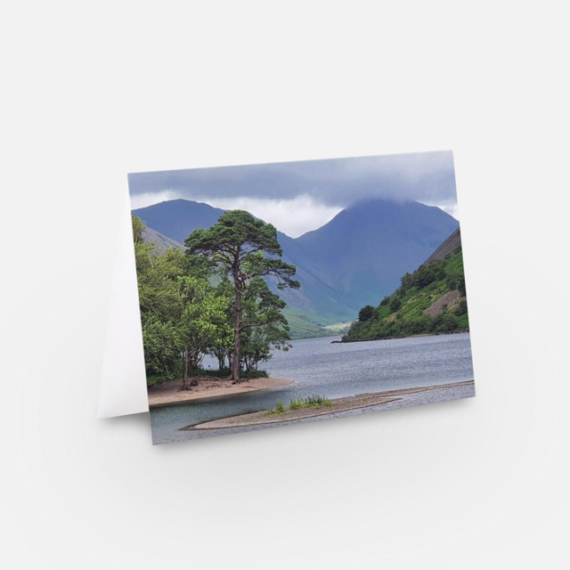 Wast Water Lake District landscape greeting card