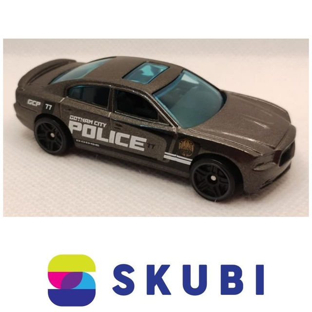 2011 Dodge Charger R/T Chrysler Batman GCP Gothan City Police 77 - Hot Wheels T9713