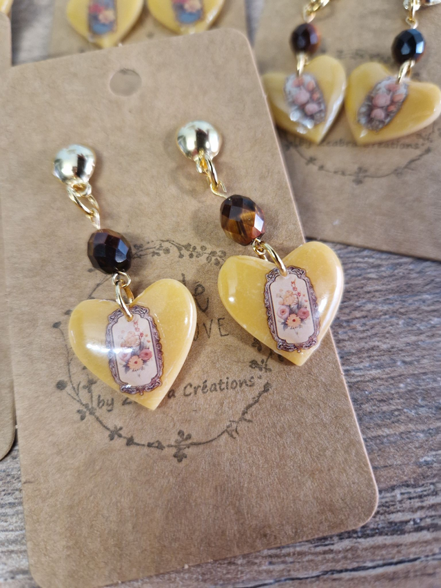 Boucles Polly avec Oeil de tigre