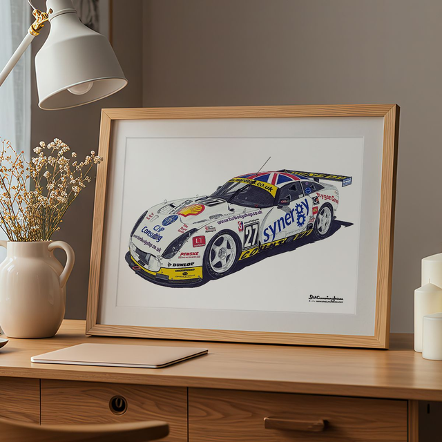 A03064 TVR Tuscan T400R British GT 2003 CDL Racing #27 GTO Class