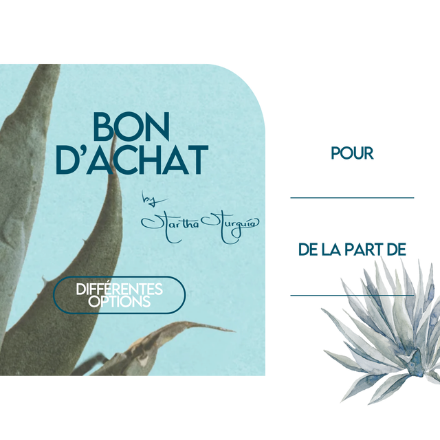 Bon d’achat (différentes options)