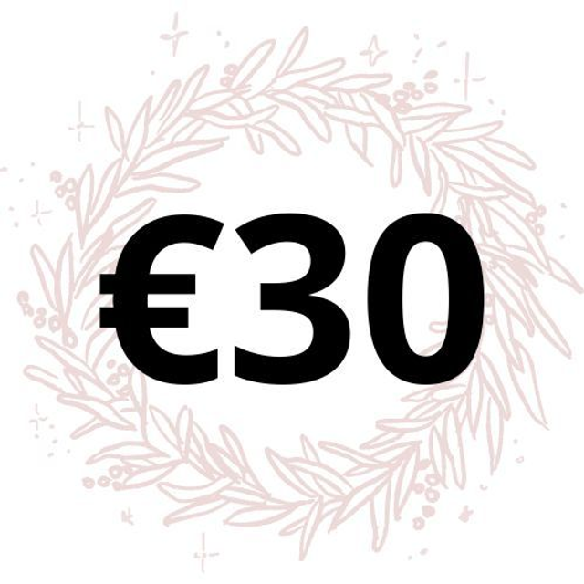 Giftcard 30€