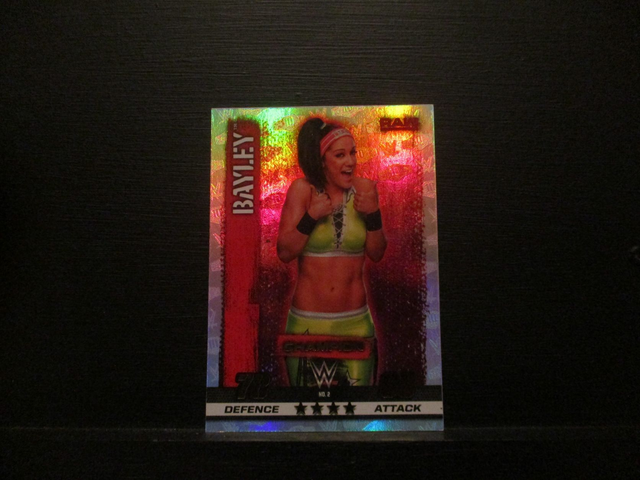 Bayley - Champion Slam Attax 10th Edition Original Trading Card #2