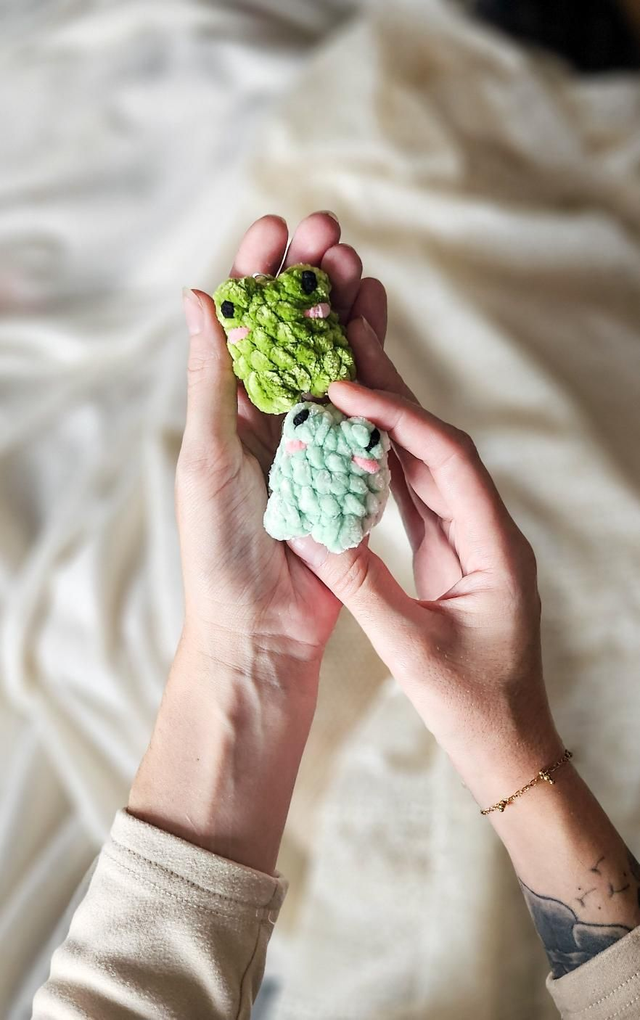 Porte clé grenouille 