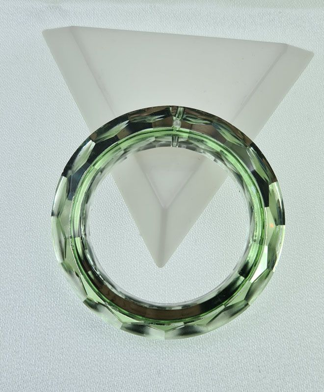 Fancy Ring, Peridot Green, 50mm