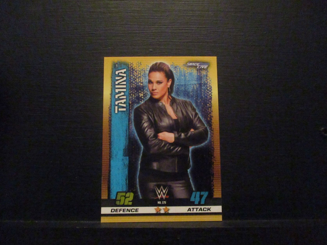 Tamina - Smackdown Live Slam Attax 10th Edition Original Trading Card #175