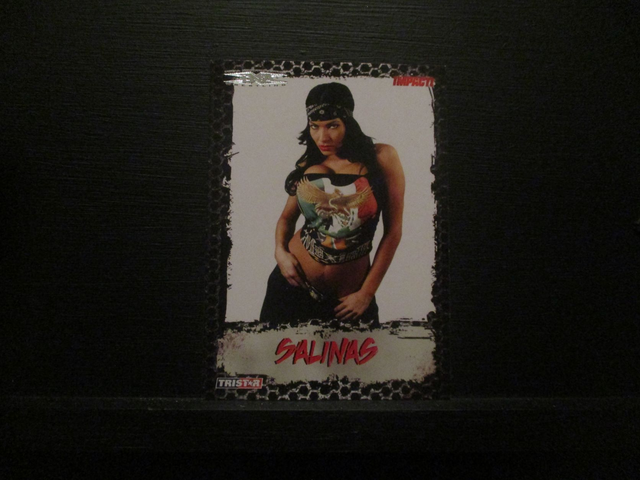 Salinas - Tristar TNA Impact 35 Wrestling Original Trading Card #55
