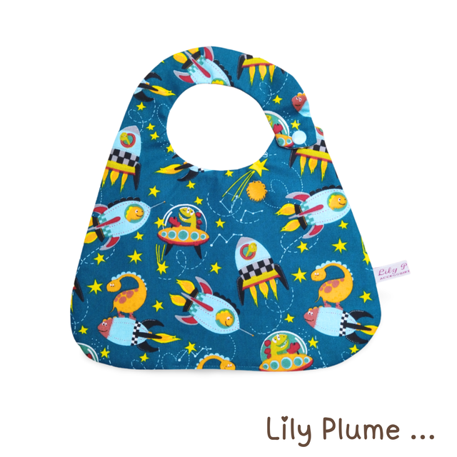 Bavoir pression fusées