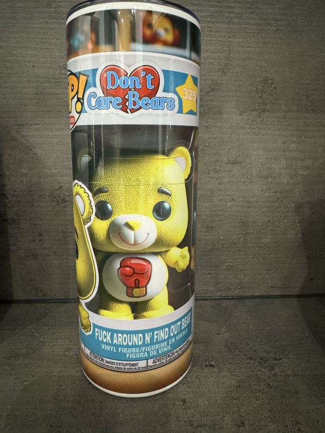 Don&#039;t Care Bear - Yellow