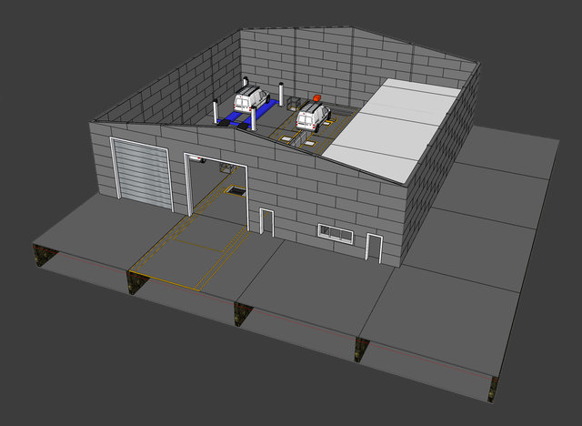 ATF DVSA Test Pit Exhibition Unit (1:43 Scale)