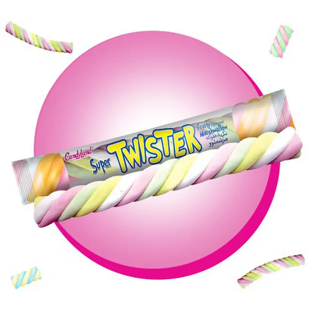 Twister Marshmallows