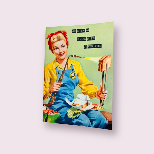 Petit carnet Je n&#039;en ai plus rien à foutre