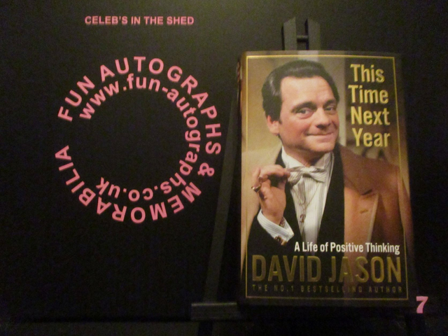 David Jason 'This Time Next Year A Life Of Positive Thinking' Authentic Autographed Hardback Book (7)