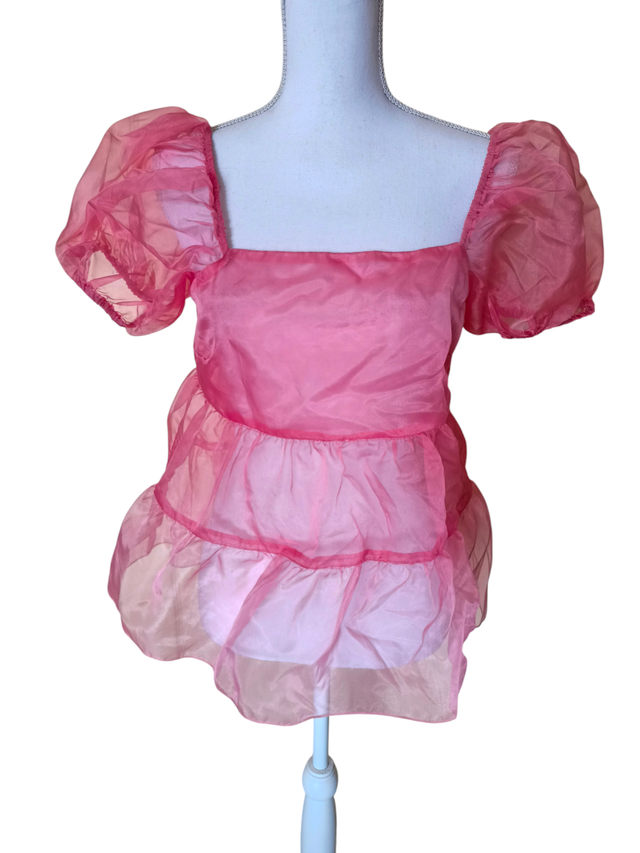 Blouse en tulle L
