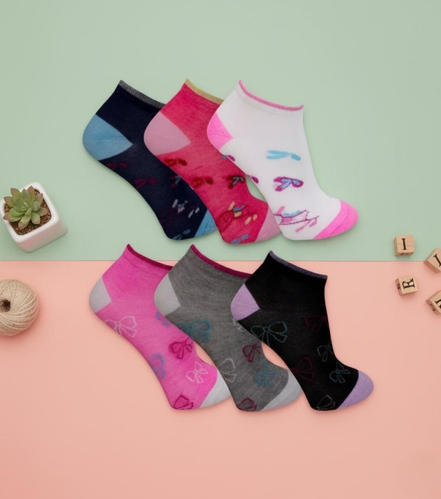 Meia Colorida | kit 3 Pares