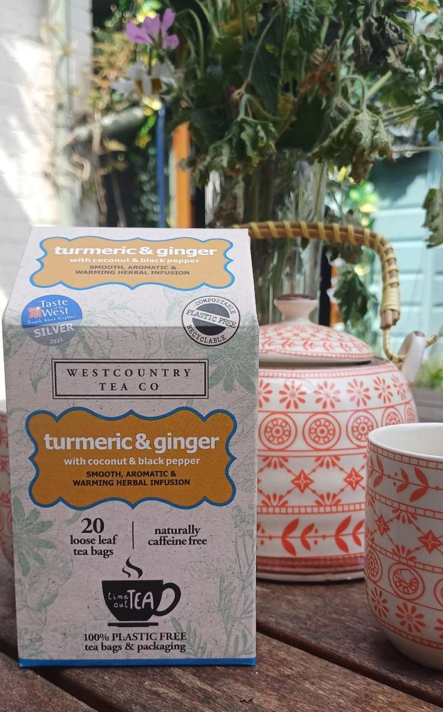 Turmeric &amp; Ginger Tea Bags