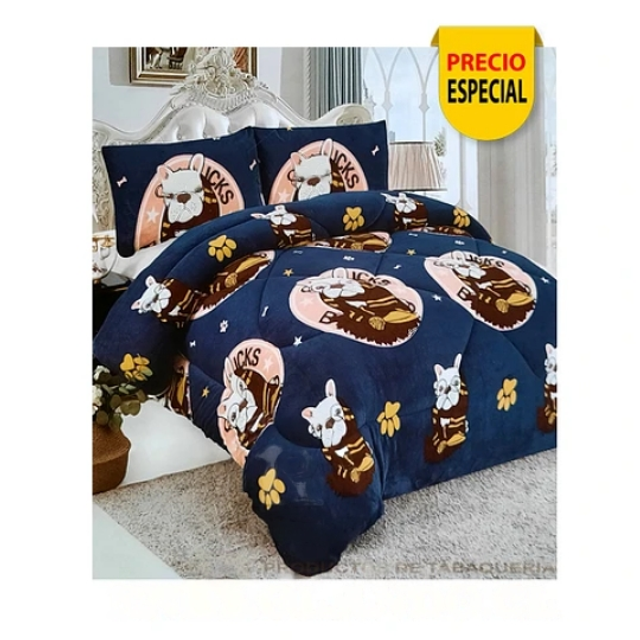 Plumón Sherpa 1 ,5 Plaza Azul y Perritos