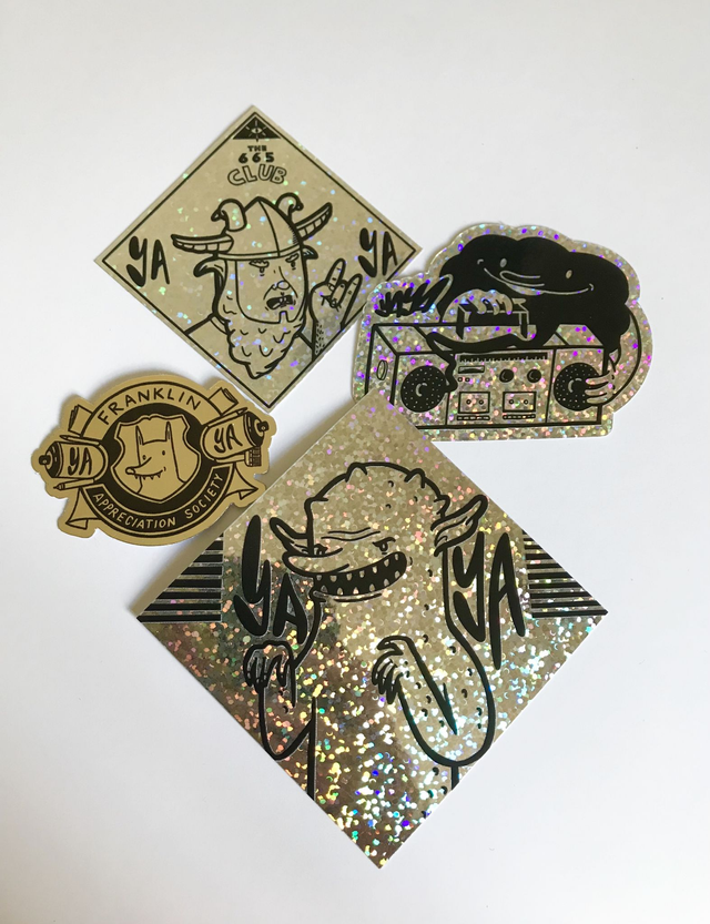 SHINIES 4 Sticker bundle